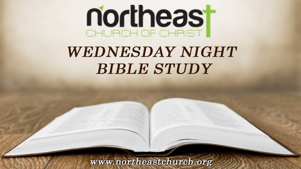 Wednesday Bible Study Image