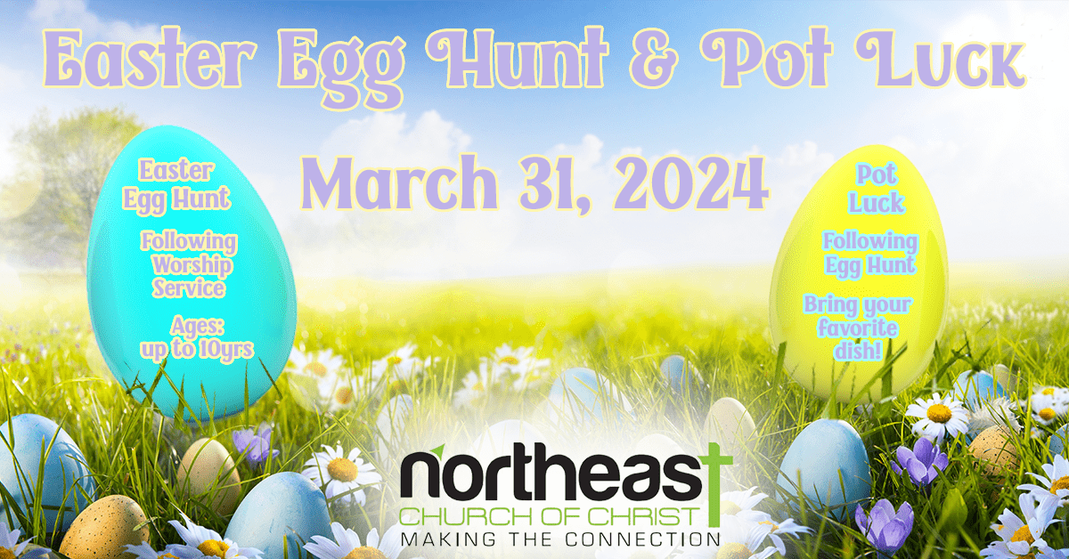 Easter Egg Hunt & Pot Luck